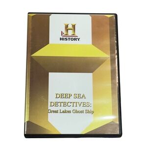 History Channel Deep Sea Detectives Great Lakes Ghost Ship DVD Gold Documentary